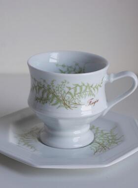 「VTulip德国Gallo 1980s vintage中古六角咖啡杯碟茶壶餐盘水壶A