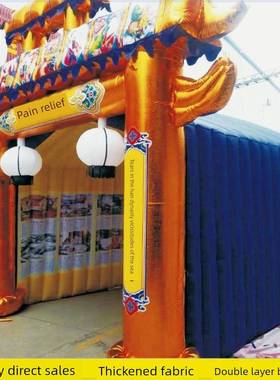 新豪华精神棚屋，白色精神棚屋，充气模型精神棚屋，白色拱形空气
