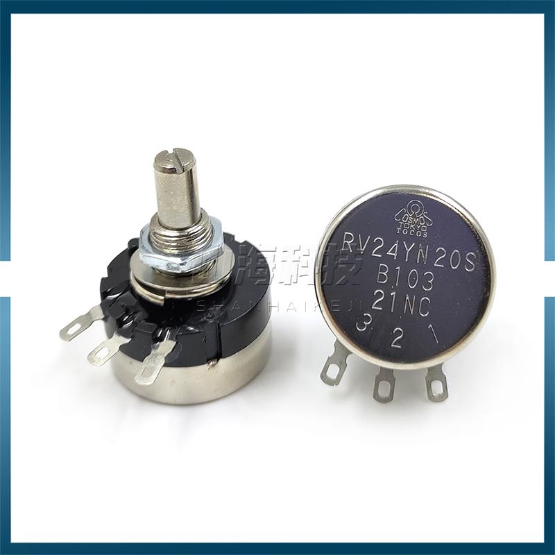 日本原装进口TOCOS RV24YN20S B103 10K变频器外接调速开关电位器