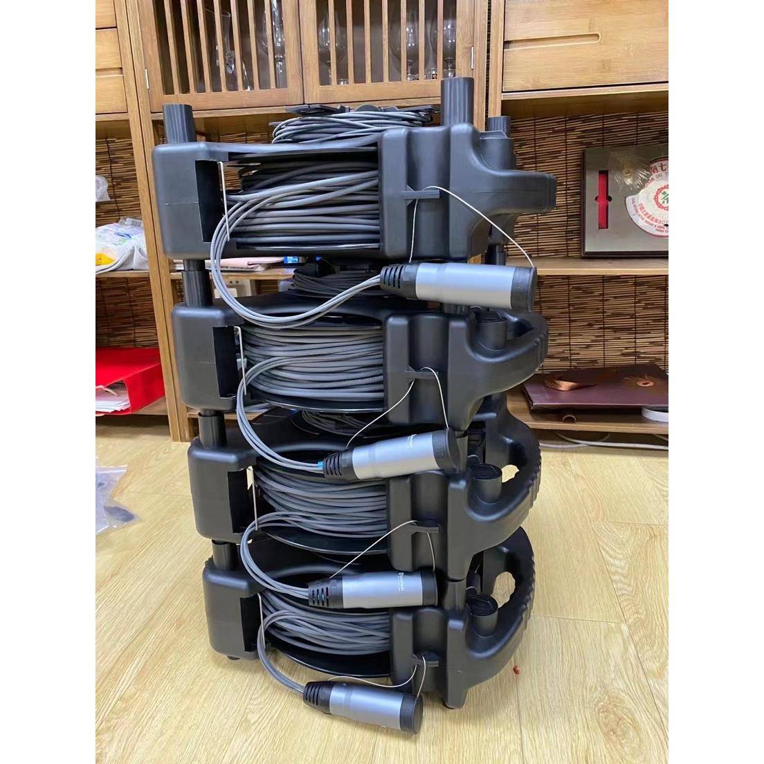 小蜜蜂beetek缠线盘 DF-100网线缠绕放线收放器可叠加东风100