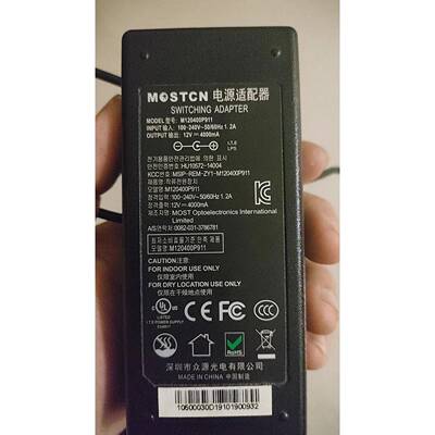 27-32寸液晶显示器12V4000mA电源适配器MODEL型号M120400P911