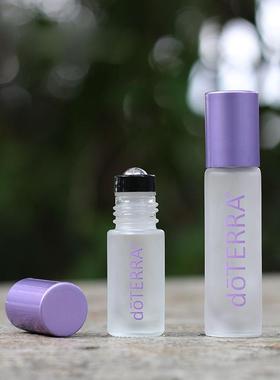 5ml10ml多特瑞珠瓶白色磨砂紫色珠瓶分精油瓶原装珠头