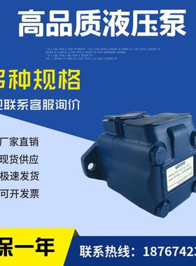 威格士叶片泵45V-42A-86D-22R液压泵45V-50A-1B-22R电动铸铁