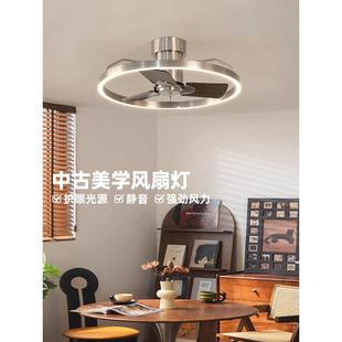 尤里餐厅风扇灯天花板中世纪客厅灯简单斯堪 纳维亚覆古灯包豪斯