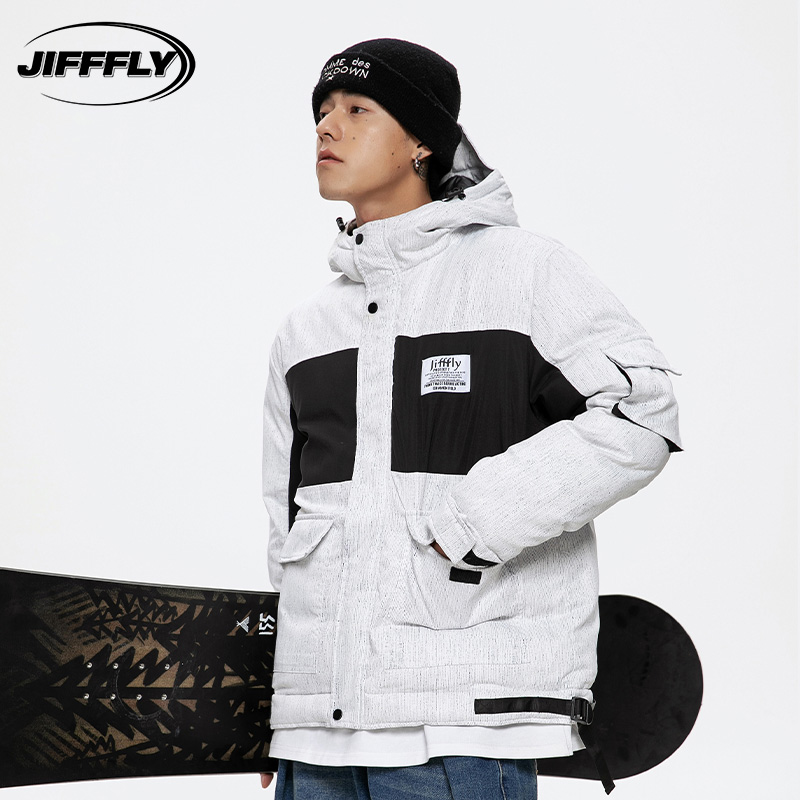 Jifffly新款男士棉服潮牌外套