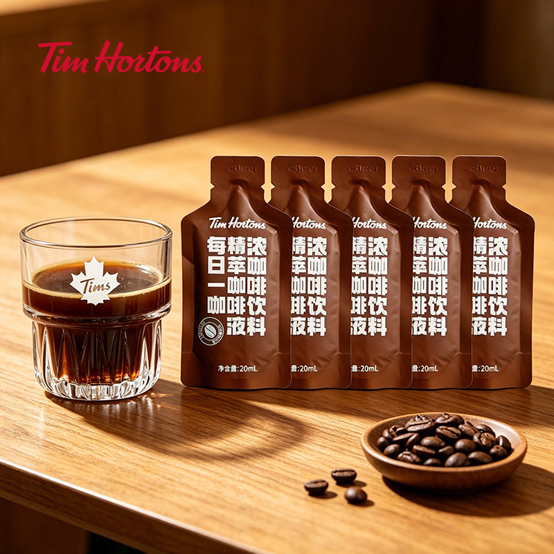 Tims精萃咖啡液含玻璃杯*1