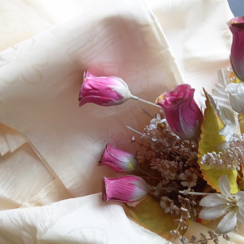 出口加厚防霉防水浴帘隔断帘-米色暗花带铅坠宽cm*加高220cm