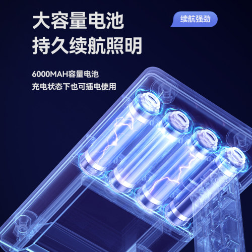 充电式台灯护眼学习宿舍大学生床阅读儿童书桌写作业灯