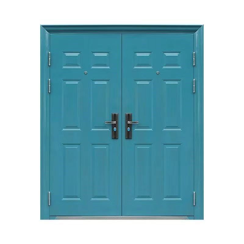 定制单板工程门储藏间铁门单门入户门铁皮防盗门钢质家用进户