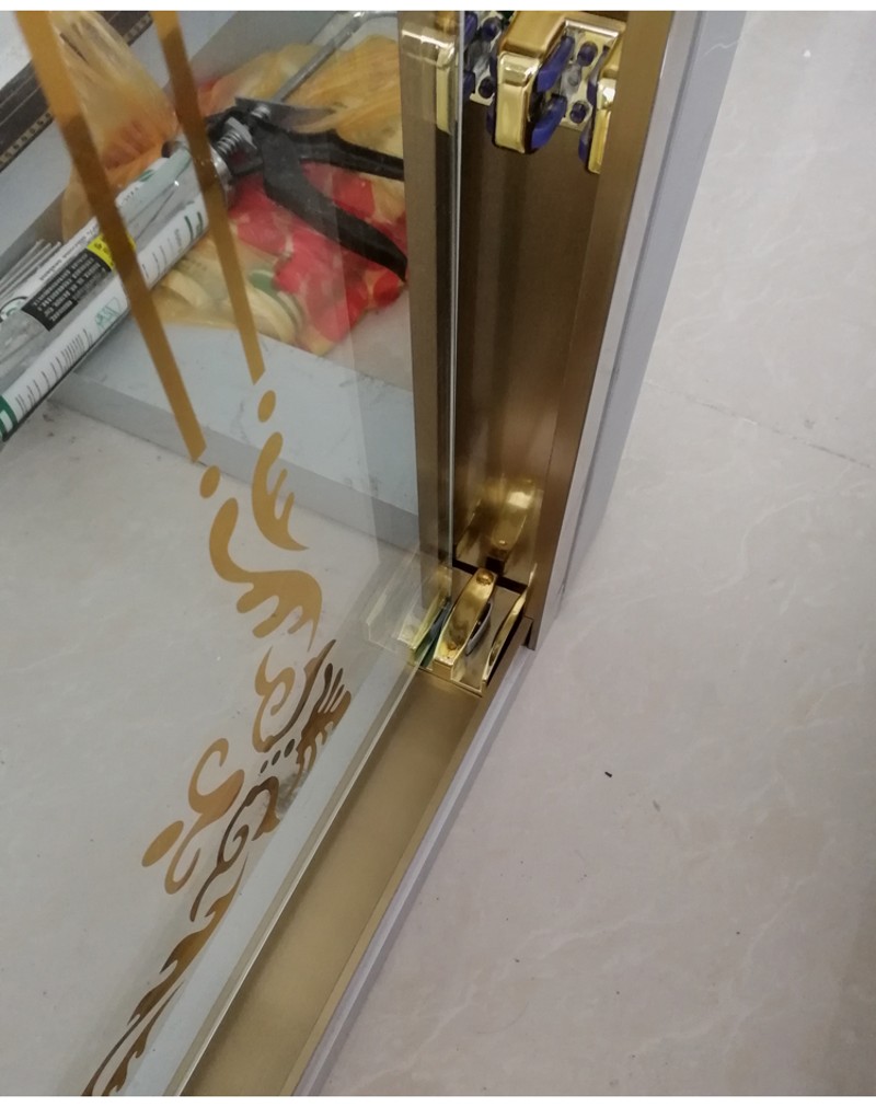 色房字形钢化浴室移门沐浴房屏风
