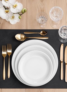 丹麦Lind Dn方形皮革西餐垫in风 家用餐桌隔热垫防水防油高级感