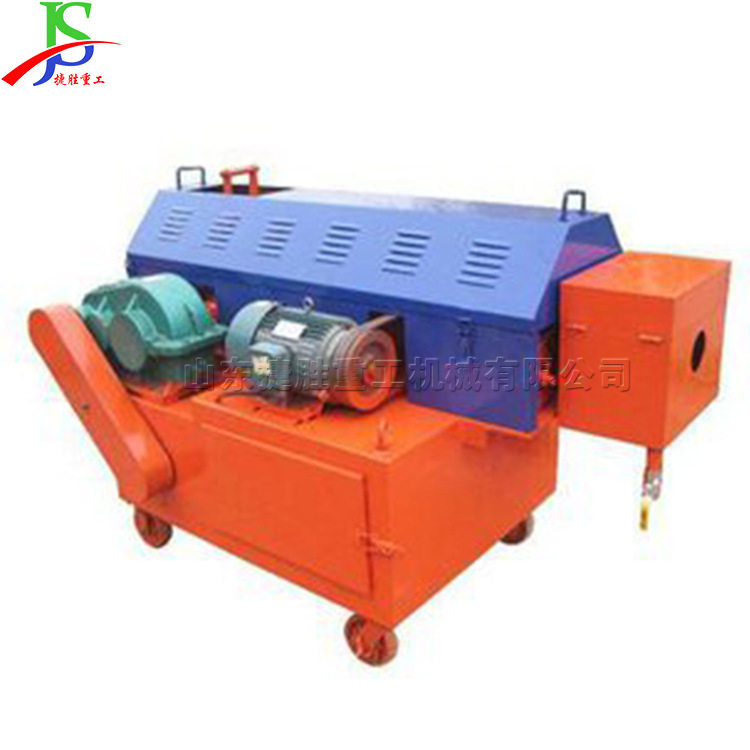 建筑钢管弯曲变形拉直机 钢管调直除锈刷漆一体机 脚手架保养设备