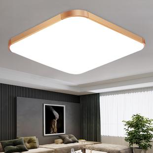 简约现代正方形家用卧室餐厅房间客厅灯具 超薄led吸顶灯2023新款