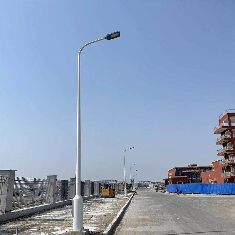 路灯 LED户外市电6米新农村8米10米道路照明工程单臂路灯双臂路灯