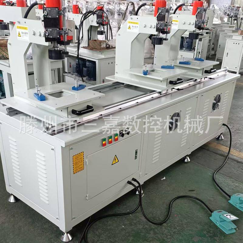 铝型材液压多头组合压力机 太阳能光伏边框设备 光伏组件冲压冲床