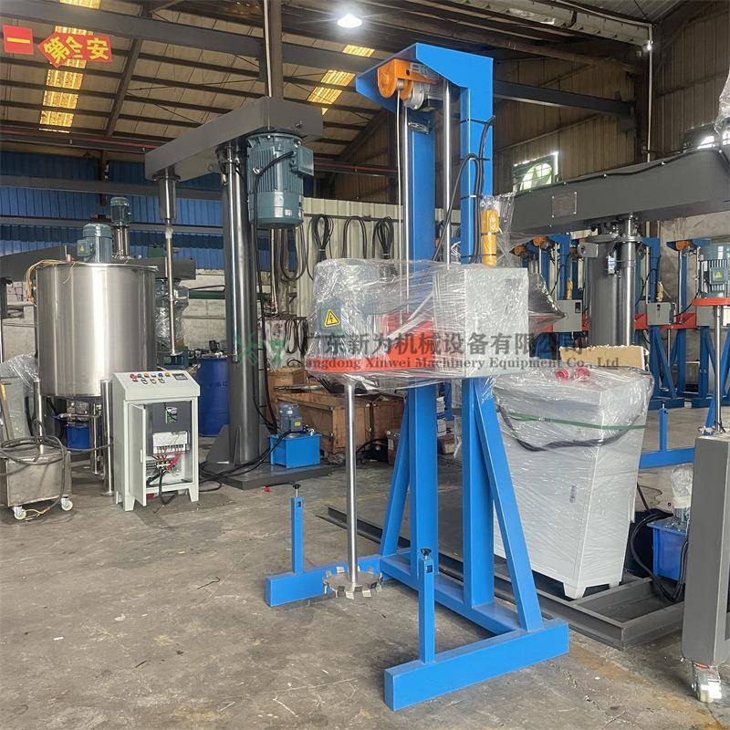 厂家供应电动升降分散机 乳胶漆涂料搅拌机 液体混合拌料器