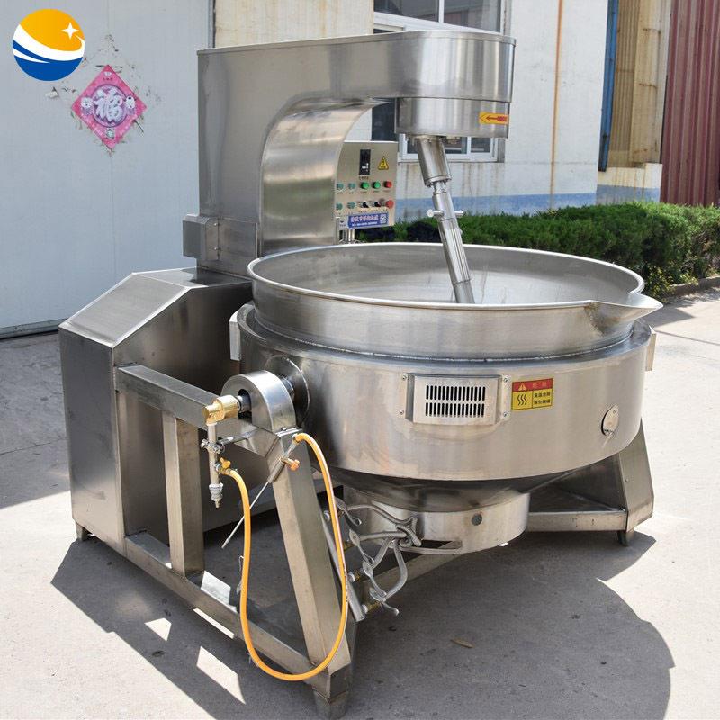 全自动电加热搅拌蛋炒饭炒锅 不沾不糊炒饭机 快餐连锁店炒锅设备