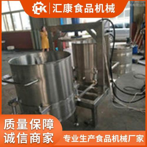 汇康机械茄子压榨机 电动压榨桶 酱菜除水压榨设备脱水率高