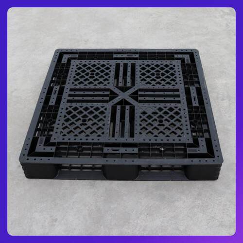 111胶网格田塑料1托盘昆NNO山托盘厂家 网格防潮垫仓板叉车塑字卡