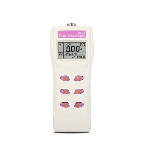 台8303湾衡欣830导3便携线式工业导率仪 在式电率仪 COND电检测仪