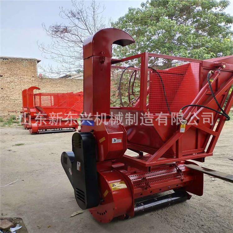 NHM干鲜站饲牛秸秆收立集机 苜宿草粉碎回收机 羊料回收机