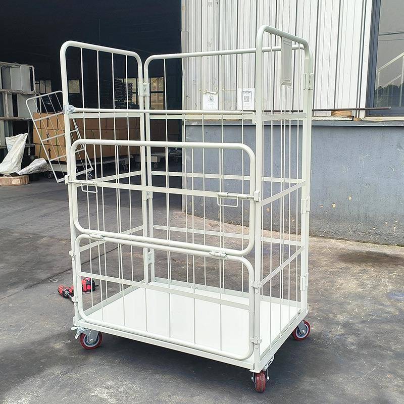 动折叠式物流台流车江苏移式料手推车物周转车仓储物分拣车