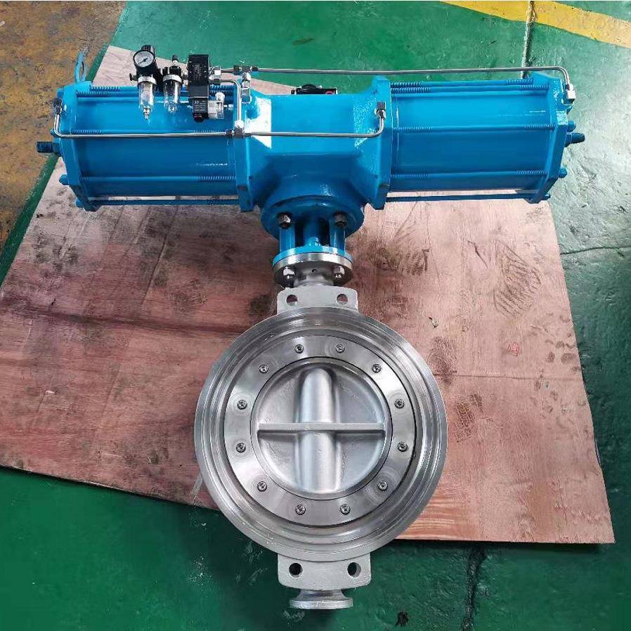 【厂】家直销气动硬密封对品夹式蝶阀D673H-16C DN30 0高保证质