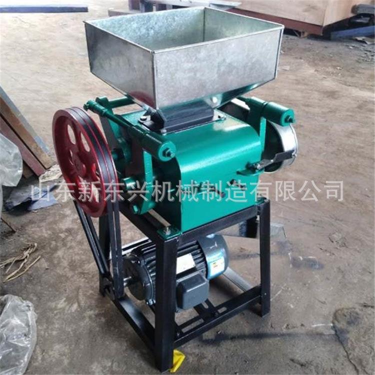 20粮油作坊压机用 电526动黄豆扁挤扁机 酿酒粮食破碎机压型片机