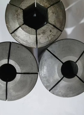 玉环0640瑞远6130数控弹簧钢圆孔六角方孔夹头筒夹可订做内孔螺纹