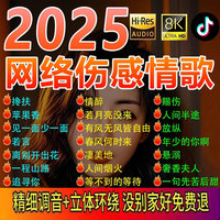 車載u盤2025新款抖音網(wǎng)紅流行傷感情歌無損高音質(zhì)高品質(zhì)音樂優(yōu)盤