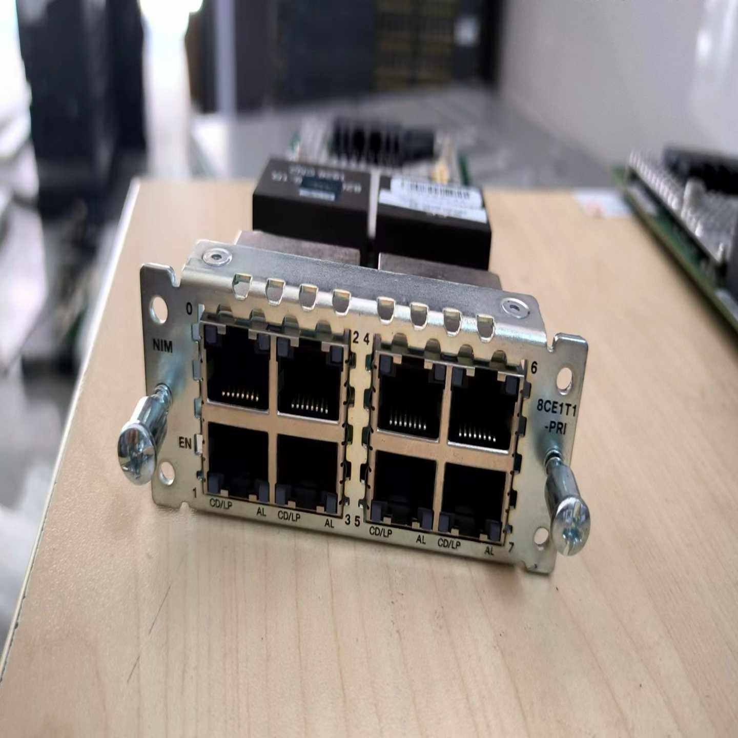 思科路由模块NIm-8CE1T1-PRI拆机有兴趣的私信