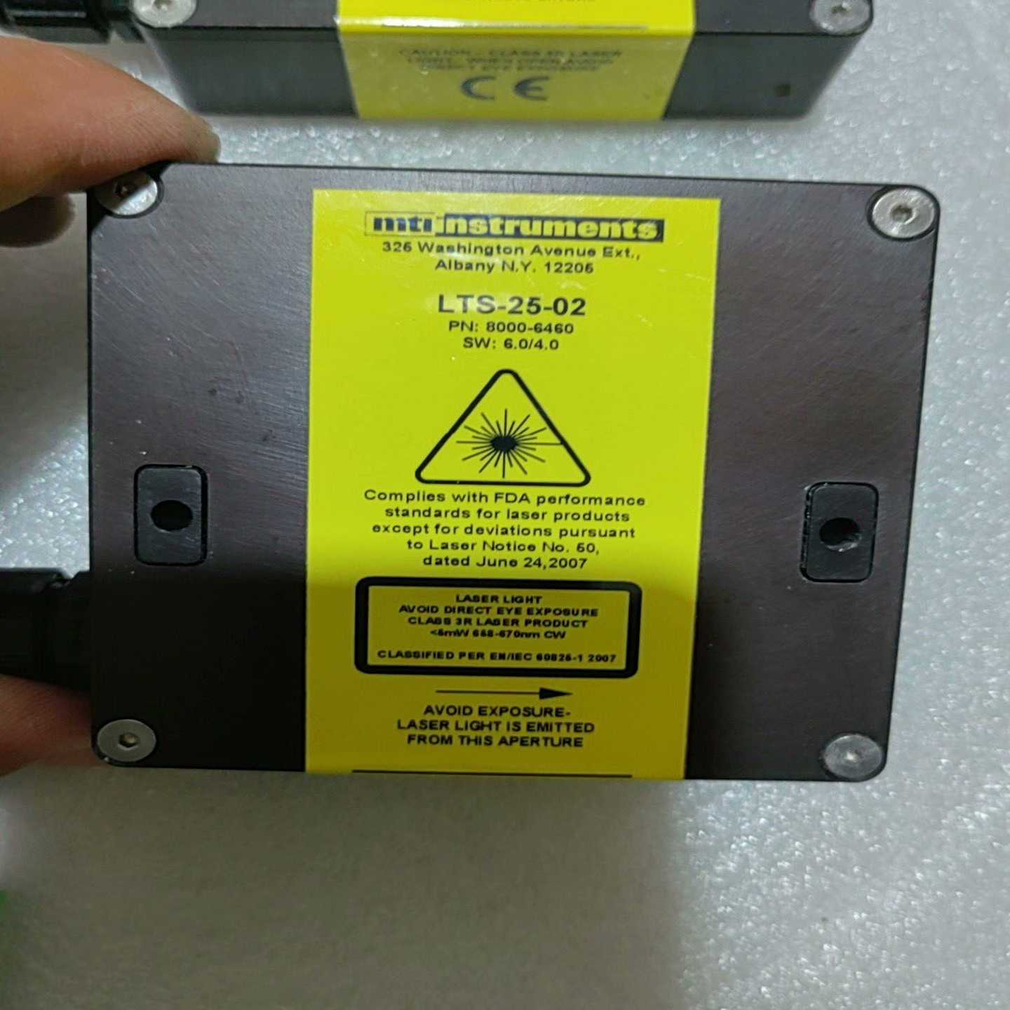 议价奥尔巴尼激光传感器，LTS-25-02，全新的，无包装，工程