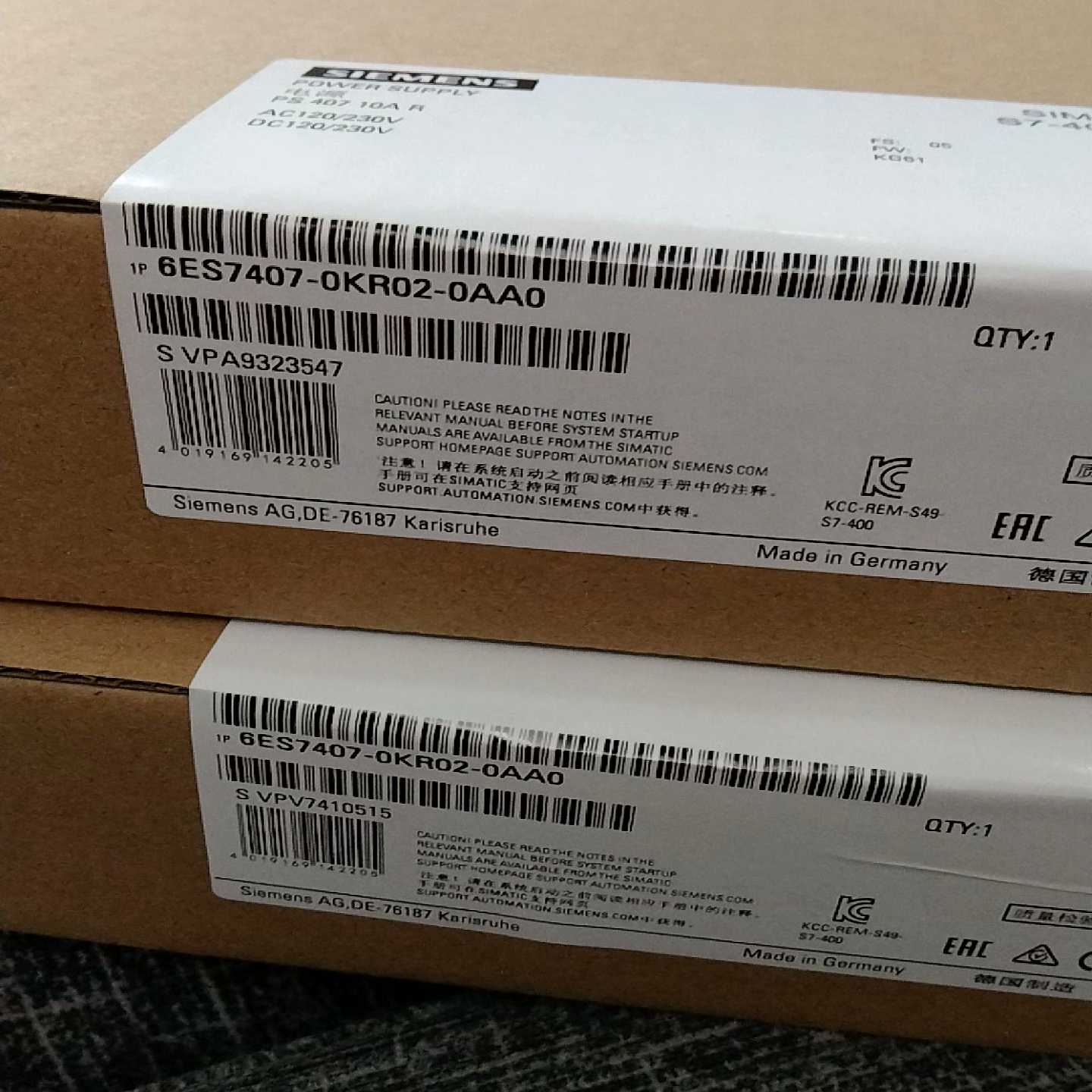 询价拍~、6ES7-407-0KR02-0AA0，电源模块，1
