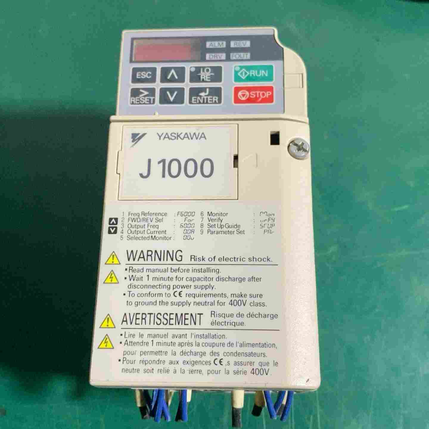 咨询-安川变频器CIMR-JT2A0004BAA，成色漂