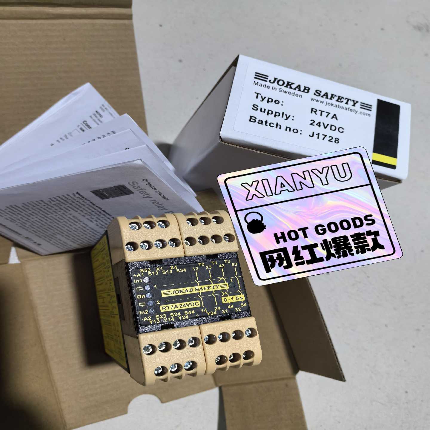 JOKAB SAFETY RT7A 安全继电器 ~询价