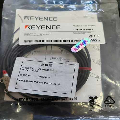 基恩士PR-MB30P3  未拆封  年份新（佳毅工控）