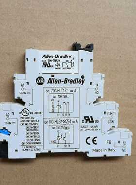 询价~AB罗克韦尔700-HLT1Z继电器700-TBR24，