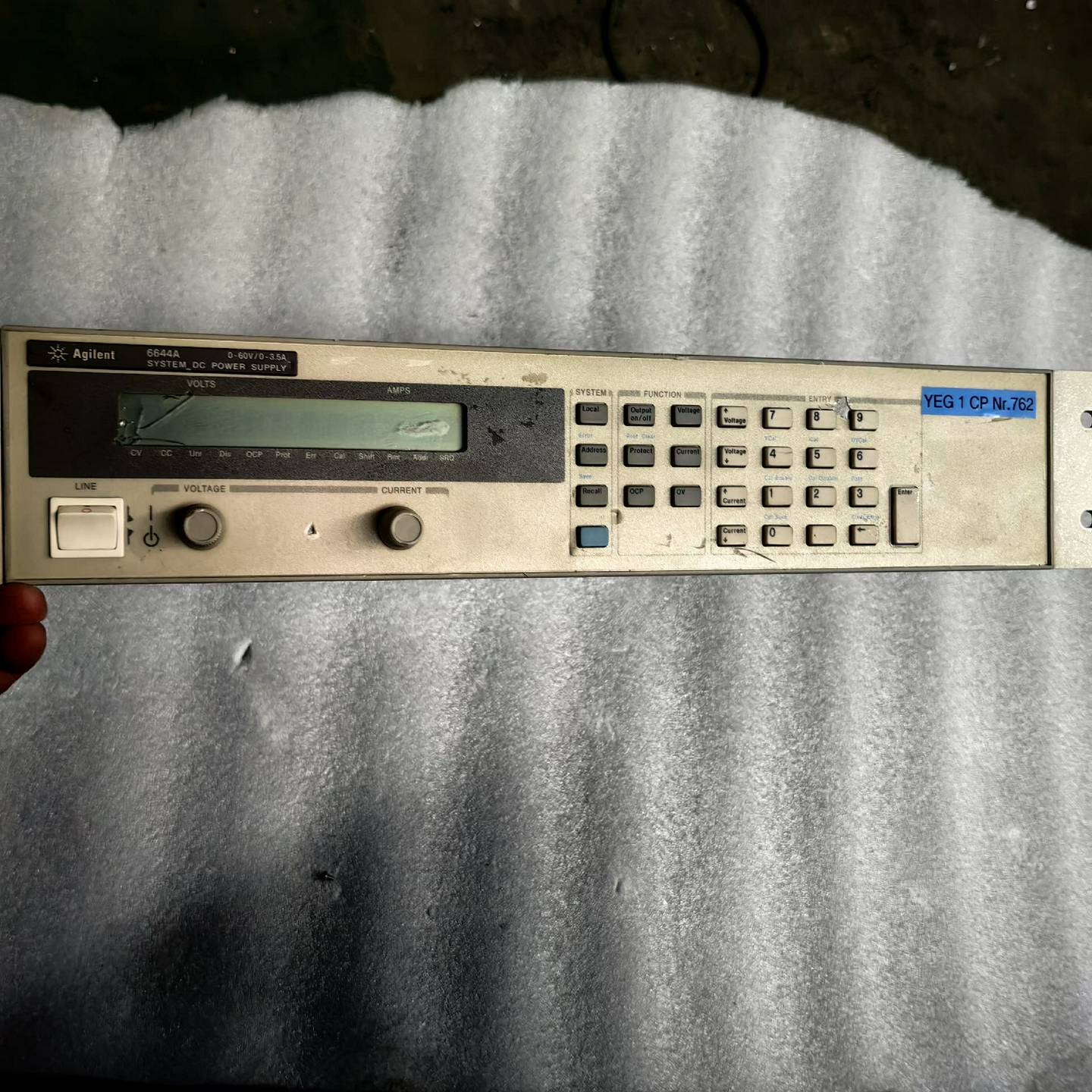 班美萝安捷伦6644A一台，实物图，原装拆机下来，成色如图，测试