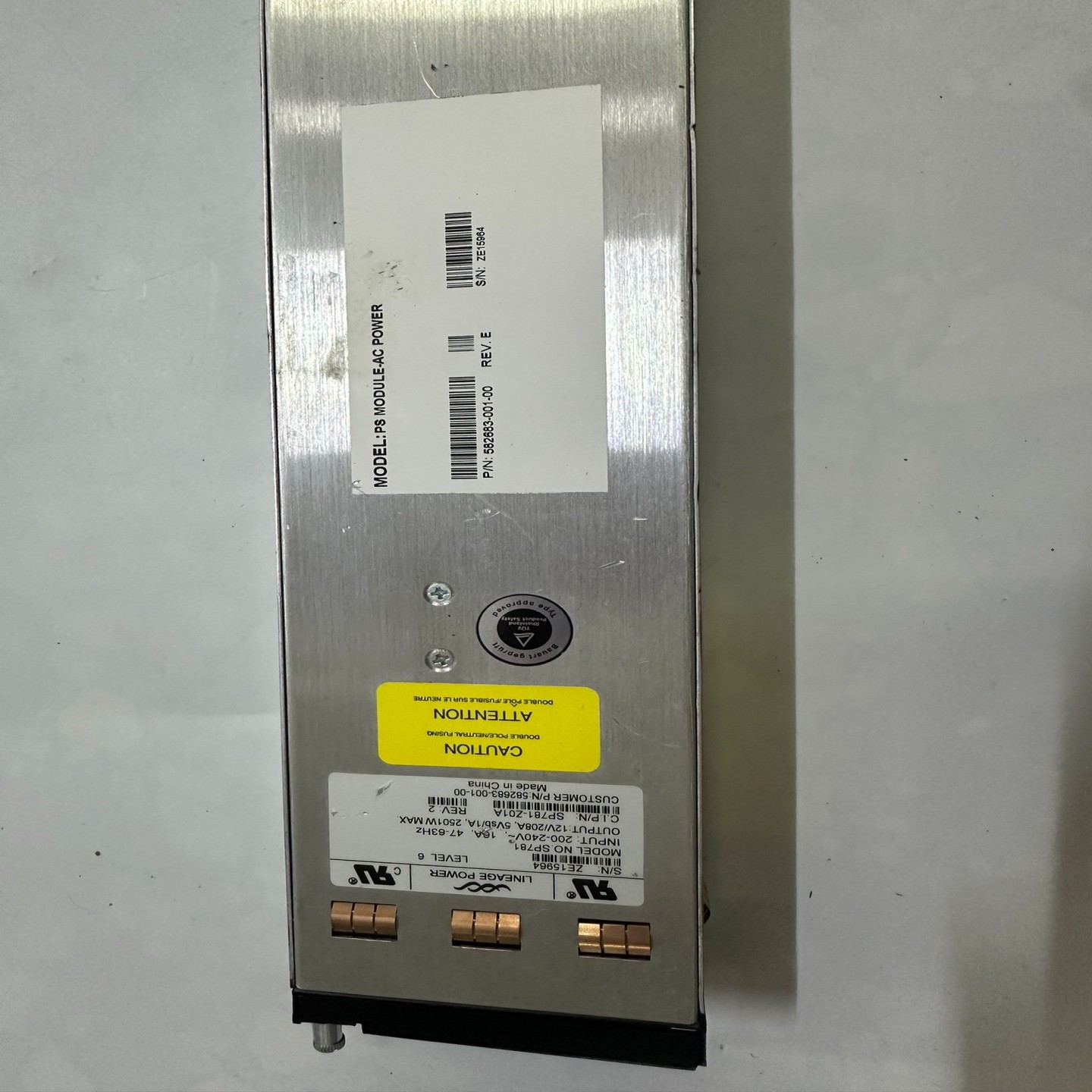 询价-LINEAGE POWER SP781-Z01A电源