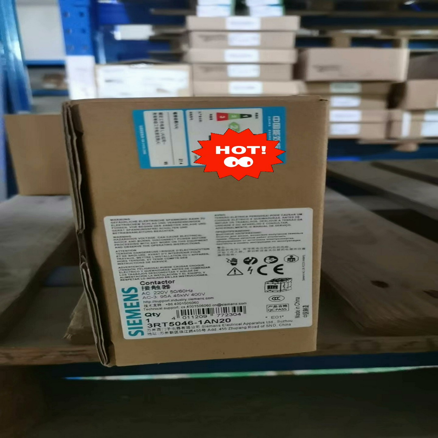 议价产品西门子接触器 3RT5046-1AN20 全新原装正品 95