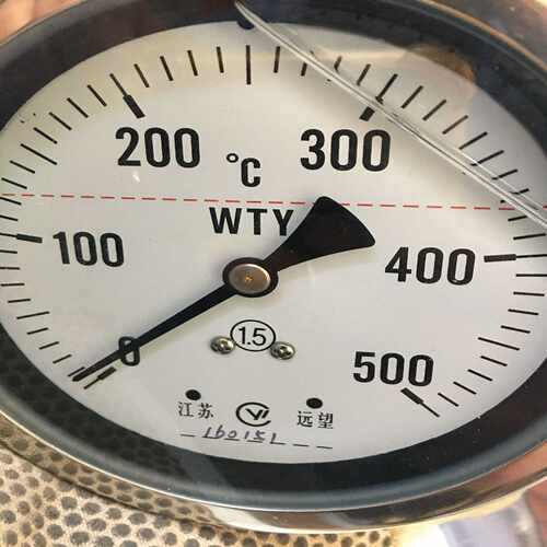 JIANSU YUANWANG 压力式温度计 WTY-403 0-500℃ 250m
