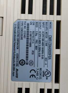 安川变频器E10003.7千瓦。。适用