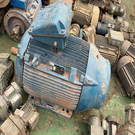 75千瓦两级万高电动机，原包线圈，东西很好，试电发货，重量7
