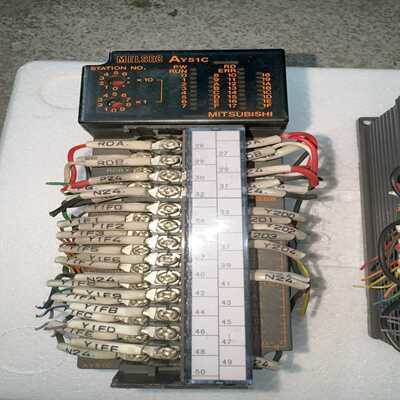 三菱AY51C模块，成色如图，功能正常拆下来，单个价，包邮！-议价