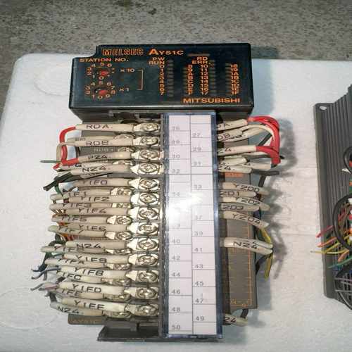 三菱AY51C模块，成色如图，功能正常拆下来，单个价，包邮！-议价