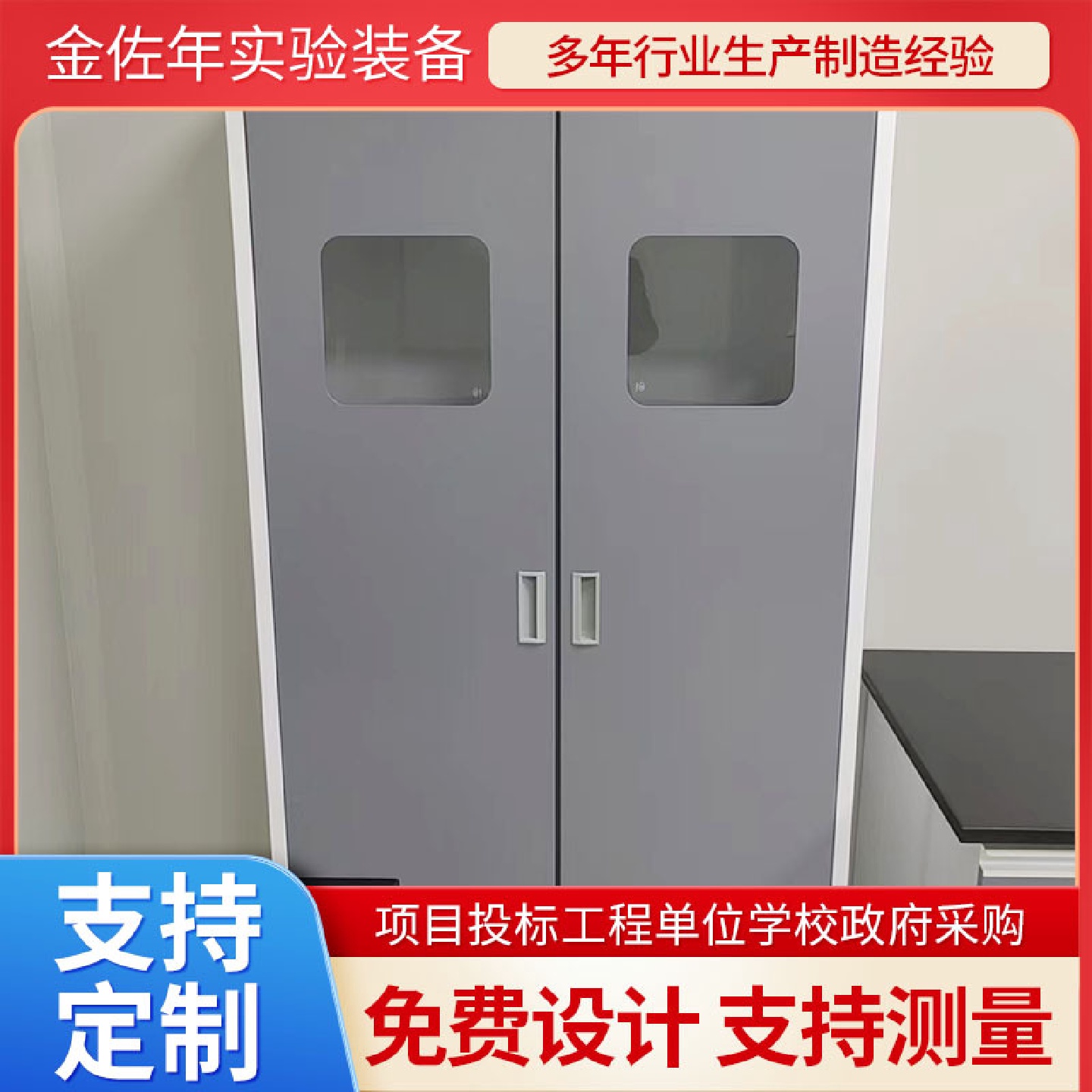 供应实验室气瓶柜钢制双瓶气瓶柜双瓶报警气瓶柜钢瓶柜储存柜