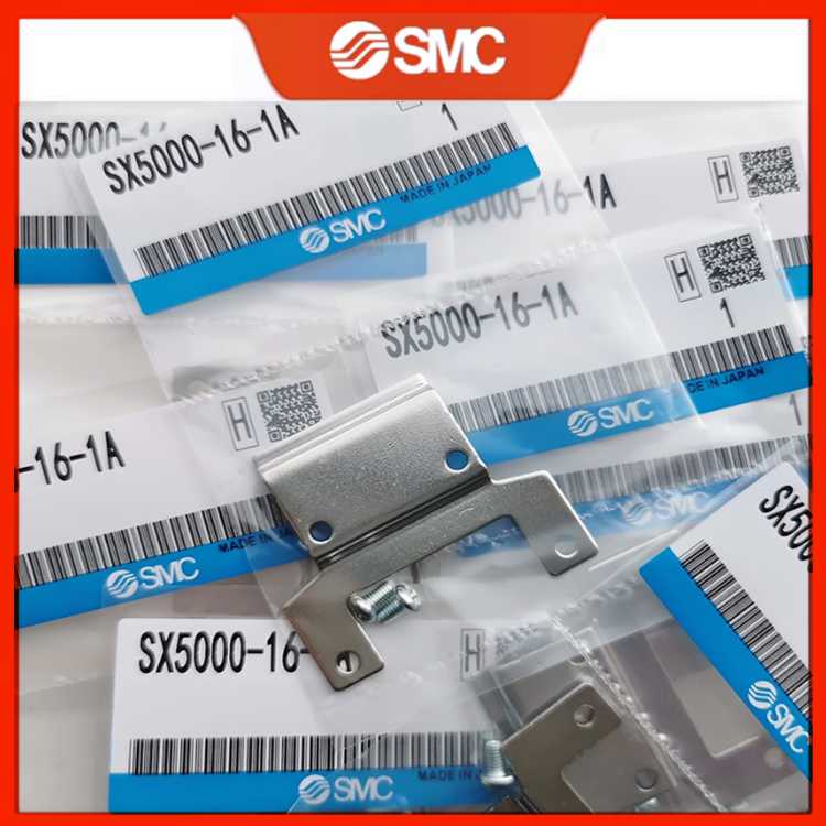 SMC SY系列电磁阀侧支架脚座式托架 SX3000/7000/SX5000-16-1A/