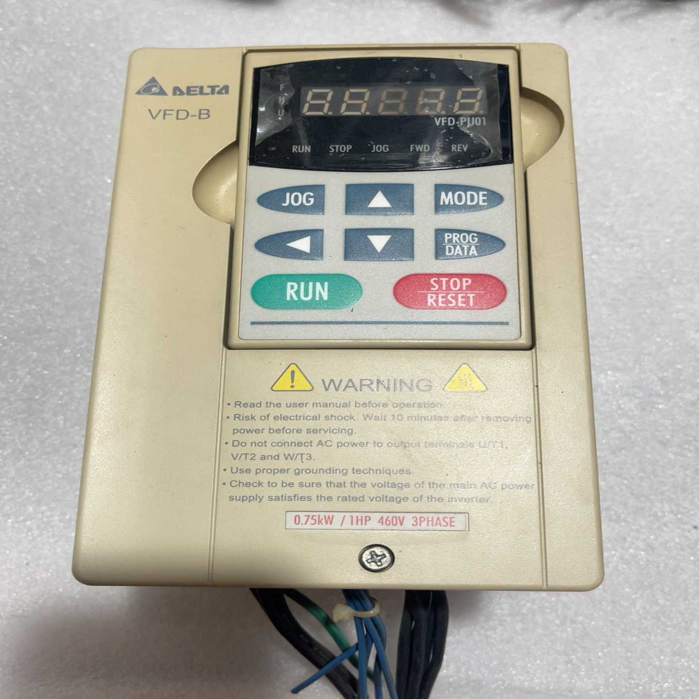 询价台达变频器VFD007B43A一台0.75千瓦380V