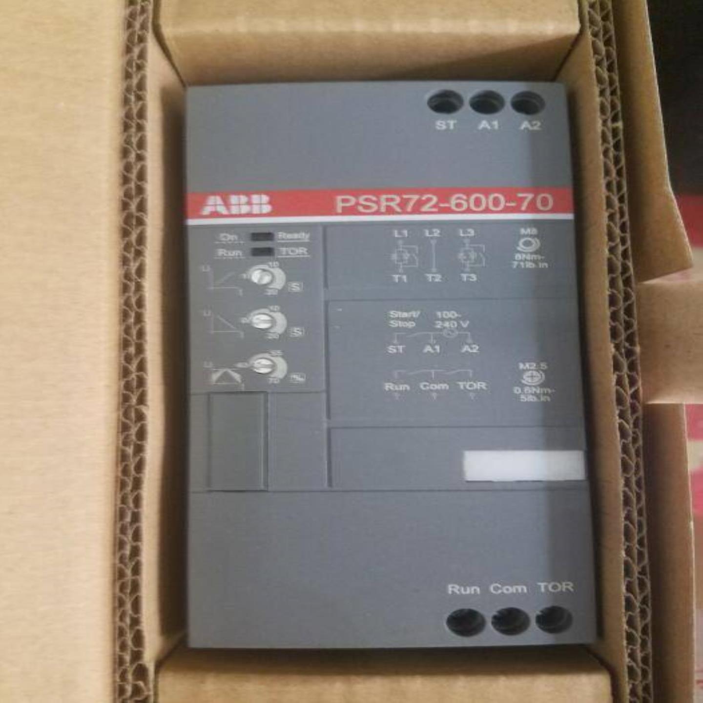 配件原装ABB软启动器   PSR72-600-70   37KW议价