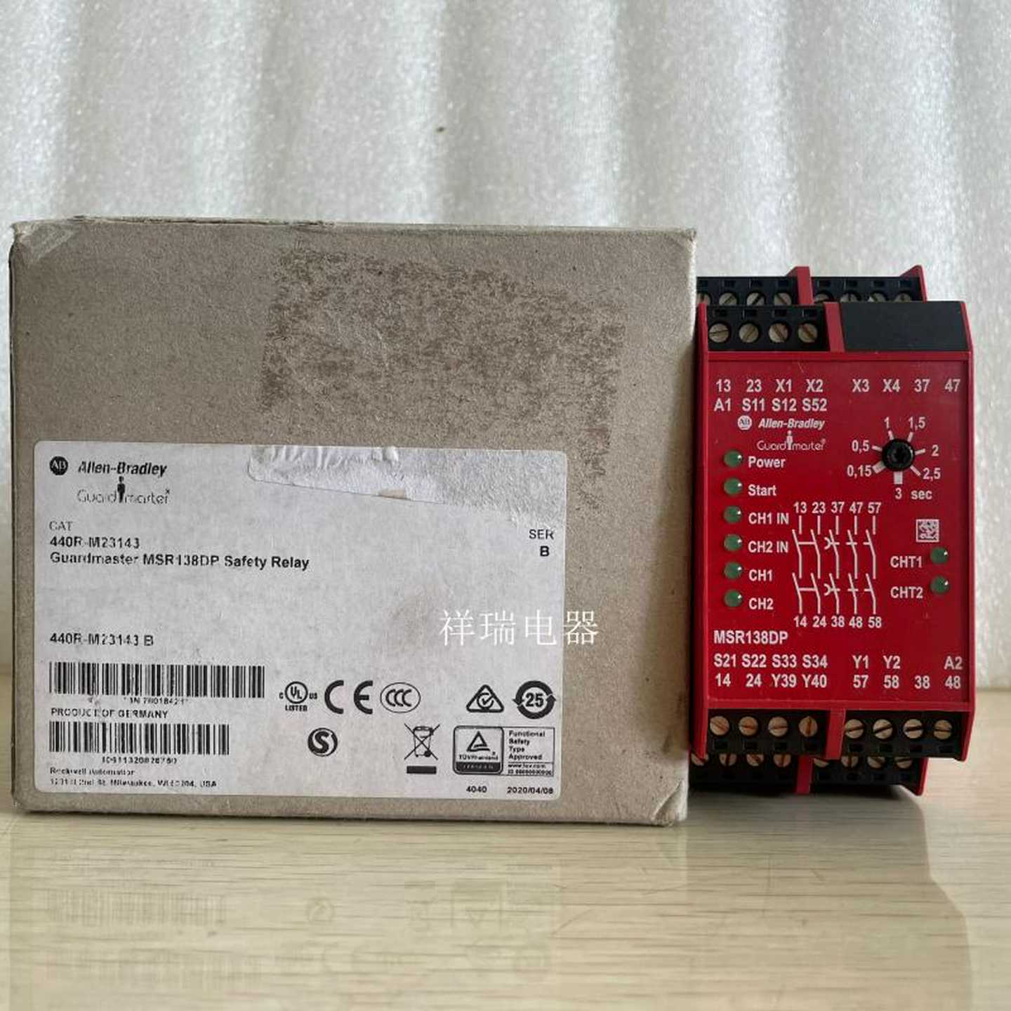 配件罗克韦尔原装AB安全继电器MSR138DP 440R-M23143询价议价